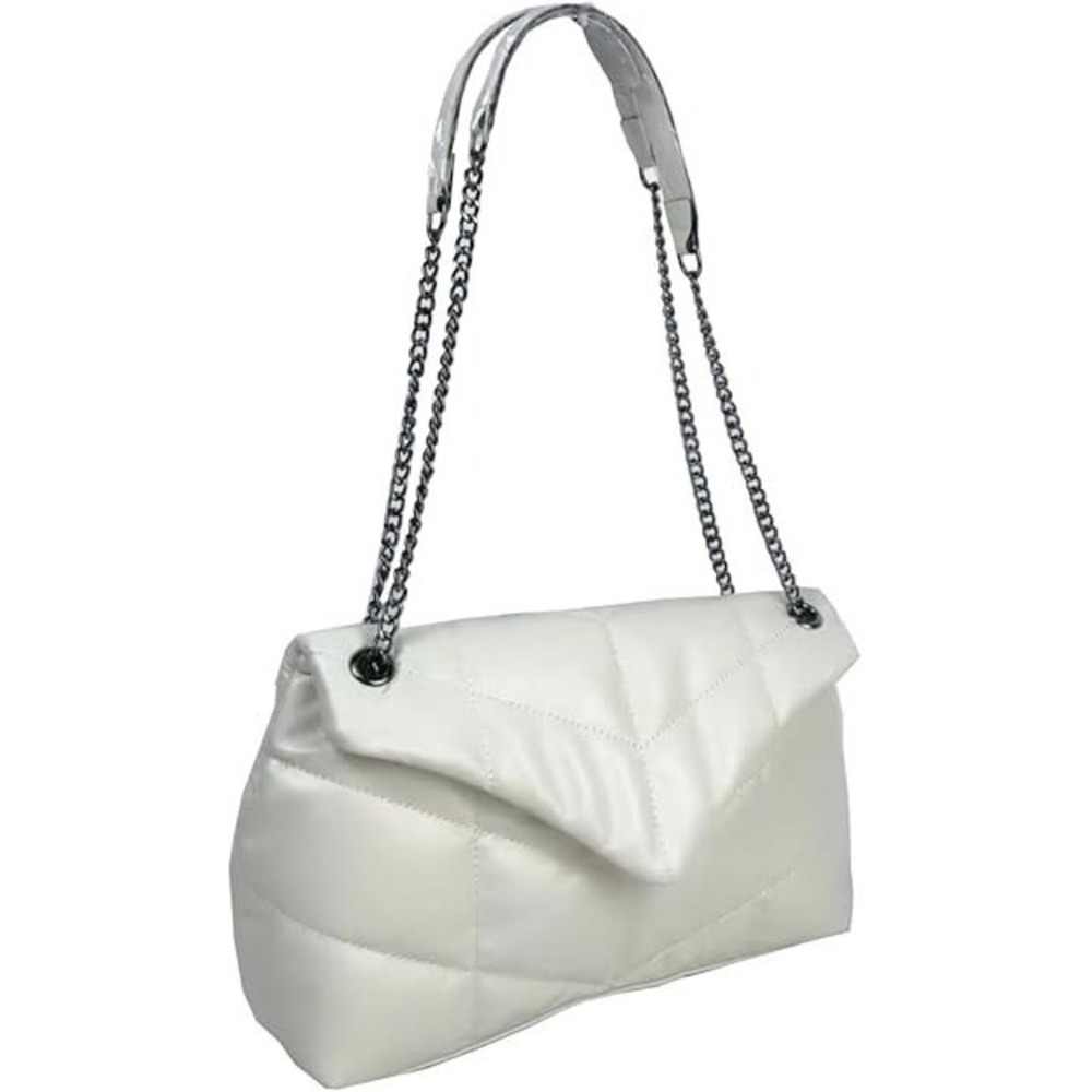 Chevron Purses Puffer hobo Tote with‎ Flap Shoulder Chain